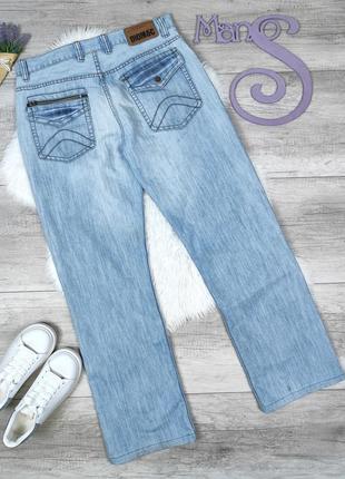 Мужские джинсы diom&c голубые размер 50 l