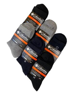 Шкарпетки (6 пар) термо носки набір теплі зимові високі комплект
