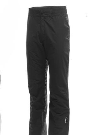 Черные мужские горнолыжные штаны glissade размер s/m