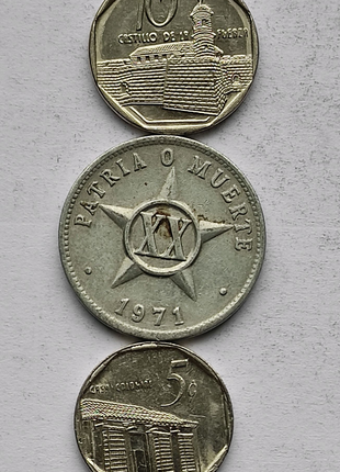 Монеты Кубы