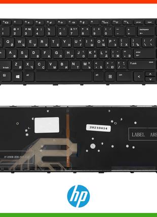 Клавиатура для ноутбука HP ProBook 430 G5, 440 G5 rus, black, ...