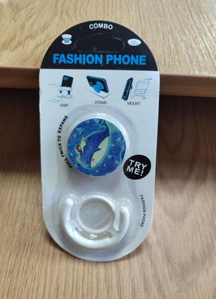 Попсокет тримач Fashion Popsocket для телефону 3D Combo