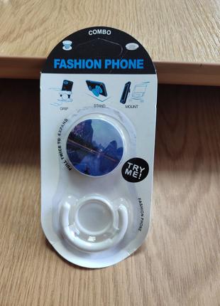 Попсокет держатель Fashion для телефона 3D Combo на торпеду авто