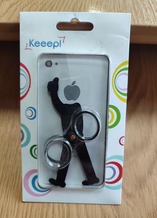 Універсальний тримач кільце для смартфона Keeep у вигляді людини