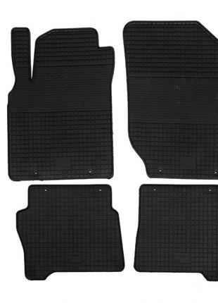 Резиновые коврики (4 шт, Polytep) для Nissan Almera N16 2000-2...