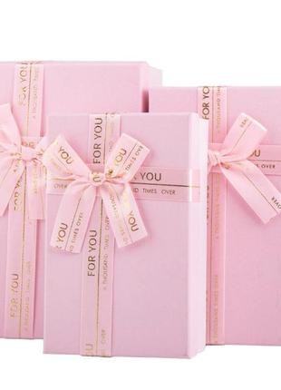 Набор из 3 коробок "феерия эмоций", розовый