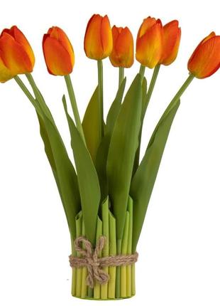 Букет тюльпанов, оранжевый