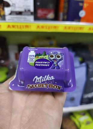 Шоколадки milka и игрушка secret box