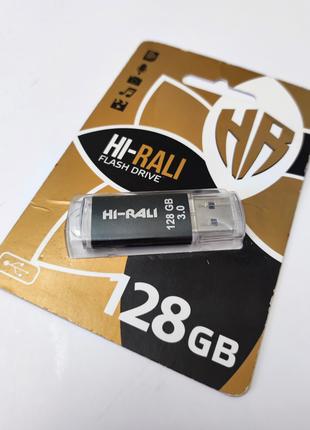 Флешка 128Gb Hi-Rali Rocket Black USB3.0