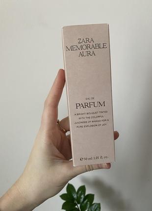 Женские духи memorable aura 30 ml от  zara