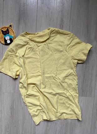 Желтая футболка george 12-13 лет