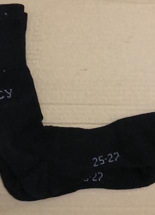 Носки армейские зимние трекинговые ( черные ) размер 27-31