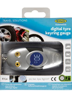 Цифровой манометр-брелок RING RTG4 для шин