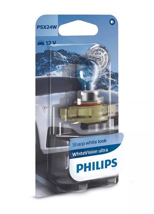 Галогеновая лампа PHILIPS 12276WVUB1 PSX24W 55W 12V WhiteVisio...