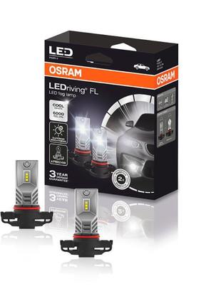 Комплект свтодиодных ламп OSRAM 2604CW PSX24W LEDriving FOG LA...