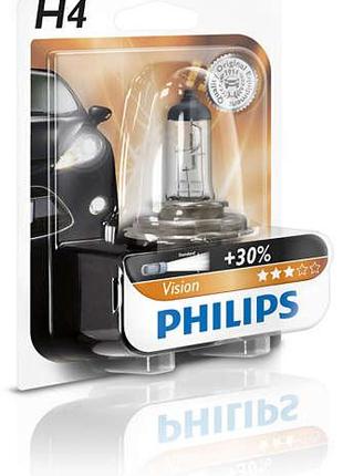 Галогеновая лампа PHILIPS 12342PRB1 H4 60/55W 12V P43t Premium