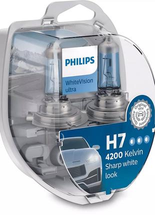 Комплект галогенових ламп PHILIPS 12972WVUSM H7 55 W 12 V PX26...