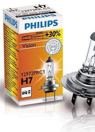 Галогеновая лампа PHILIPS 12972PRC1 H7 55W 12V PX26d Premium