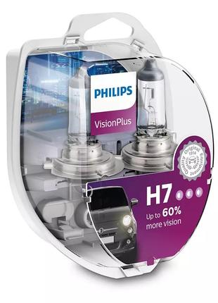 Комплект галогеновых ламп PHILIPS 12972VPS2 H7 55W 12V PX26d V...