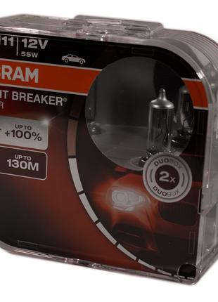 Комплект галогенових ламп Osram 64211NBS Night Breaker Silver ...