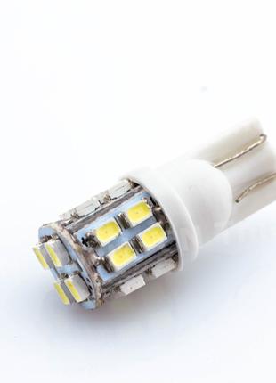 Светодиодная лампа AllLight T10 20 диодов SMD 3020 W2,1x9,5d 1...