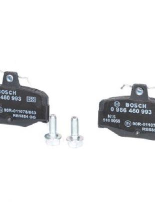 Тормозные колодки Bosch дисковые задние NISSAN Primera -01 098...