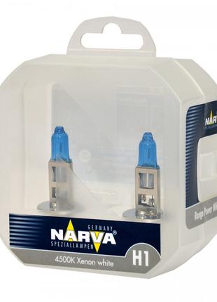 Комплект галогеновых ламп NARVA 48641 TWIN SET H1 12V 55W RANG...