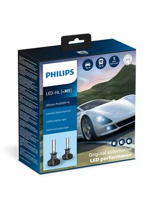 Комплект светодиодных ламп PHILIPS H1 11258U91X2 LED Ultinon P...