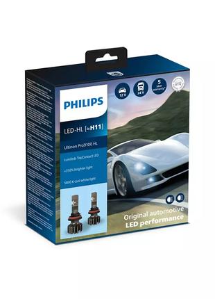 Комплект светодиодных ламп PHILIPS H11 11362U91X2 LED Ultinon ...