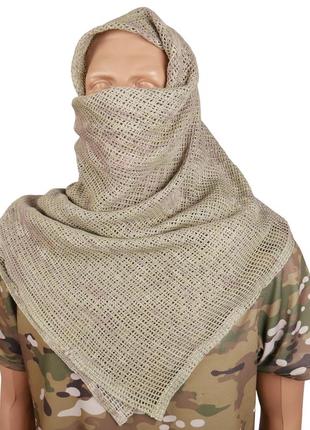 Маскировочный шарф-сетка мультикам 1,10х1м