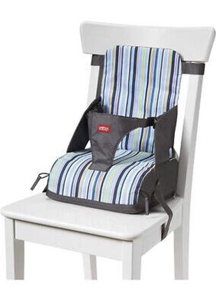 Детское кресло nuby travel - темно-синий