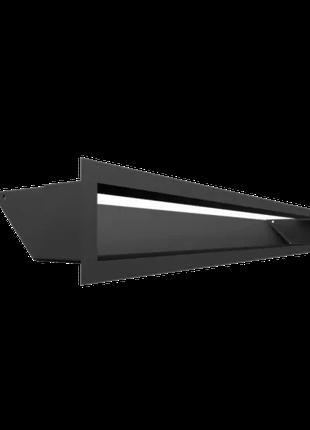 Решетка LUFT черная 9x80