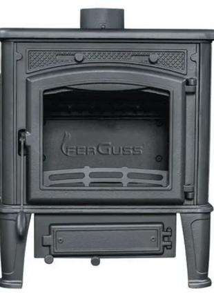 Чугунная печь Ferguss Mercuri Cook 12 кВт с варочной поверхнос...