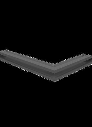 Решетка LUFT SF угловая левая графитовая 60x40x6