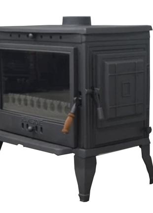 Чугунная печь Flame Stove Retro Classic с боковой дверцей