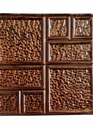Кафельная плитка "Кирпичник" коричневая