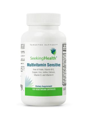Витамины и минералы Seeking Health Multivitamin Sensitive, 120...