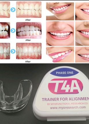 T4A Трейнер капа для выравнивания зубов, капа Т4А