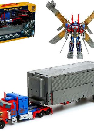 Игрушка Трансформер Оптимус Прайм с Прицепом Optimus Prime Tra...