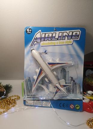 Самолет игрушечный детский самолетик airline