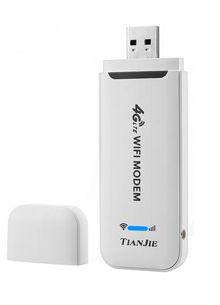 Беспроводной модем TIANJIE UF901-G7 4G USB и усиленной WiFi ан...
