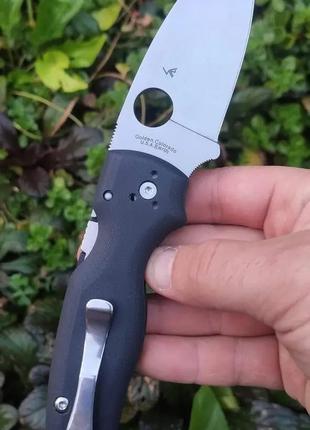SPYDERCO SHAMAN C229 G10 нож складной раскладной спайдерко