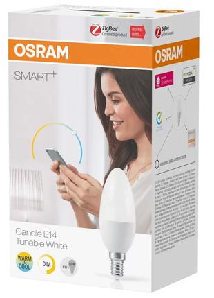 Светодиодная лампа OSRAM SMART+ LED E14 6 Вт