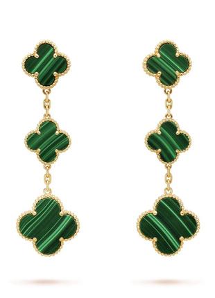 Сережки van cleef arpels magic alhambra