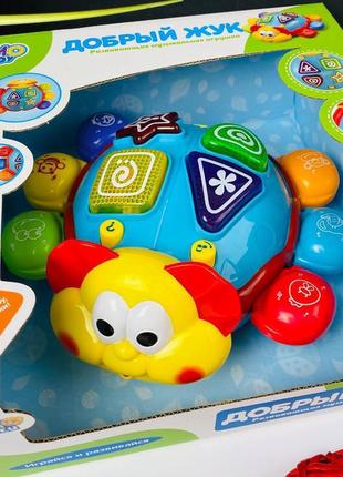 Розвиваюча музична іграшка добрий жук limo toy ru