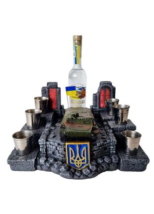 Декоративная подставка "Украинский тягач МТ-ЛБ" №2