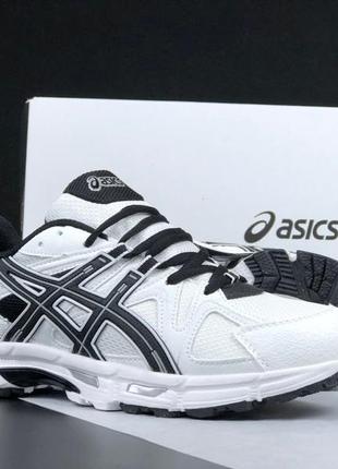 Asics gel-kahana 8 кроссовки женские белые с черным демисезон ...
