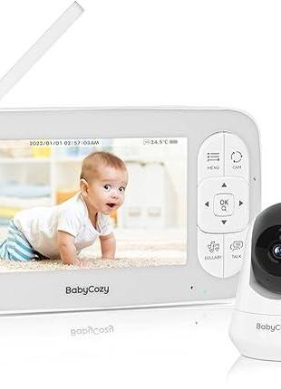 Видеоняня Babycozy с камерой и звуком 5-дюймовый дисплей 720P ...