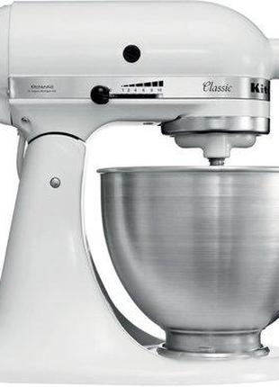 Миксер планетарный KitchenAid Artisan 5K45SSEWH 300 Вт белый