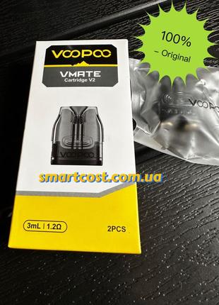 УПАКОВКА Картриджи для под систем Voopoo vthru 1.2 ohm Vmate pod